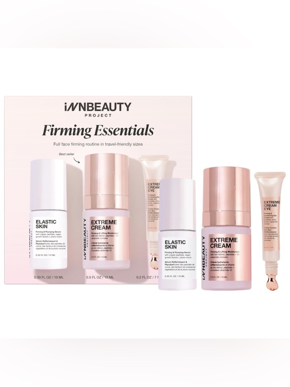New Innbeauty Project Firming Essentials Travel Skincare Kit